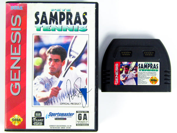 Pete Sampras Tennis J-Cart Megadrive PAL - Prix - Photo - Présentation Pete Sampras Tennis J-Cart Megadrive PAL - Prix - Photo - Présentation