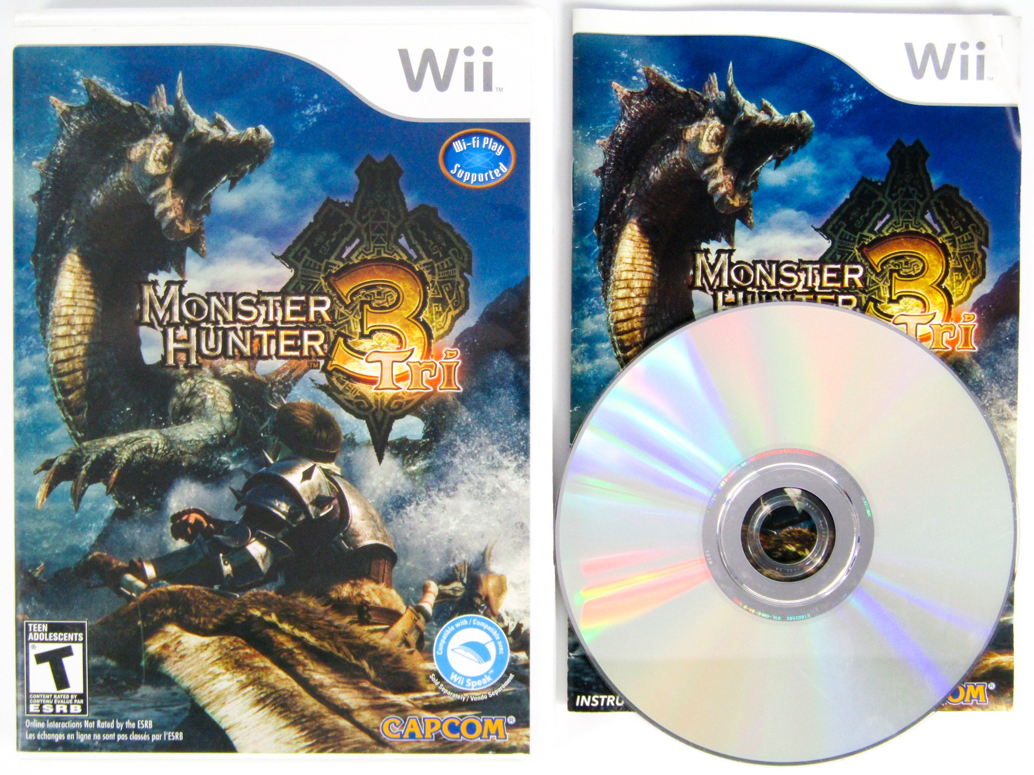 Monster hunter Tri (Nintendo Wii) - RetroMTL