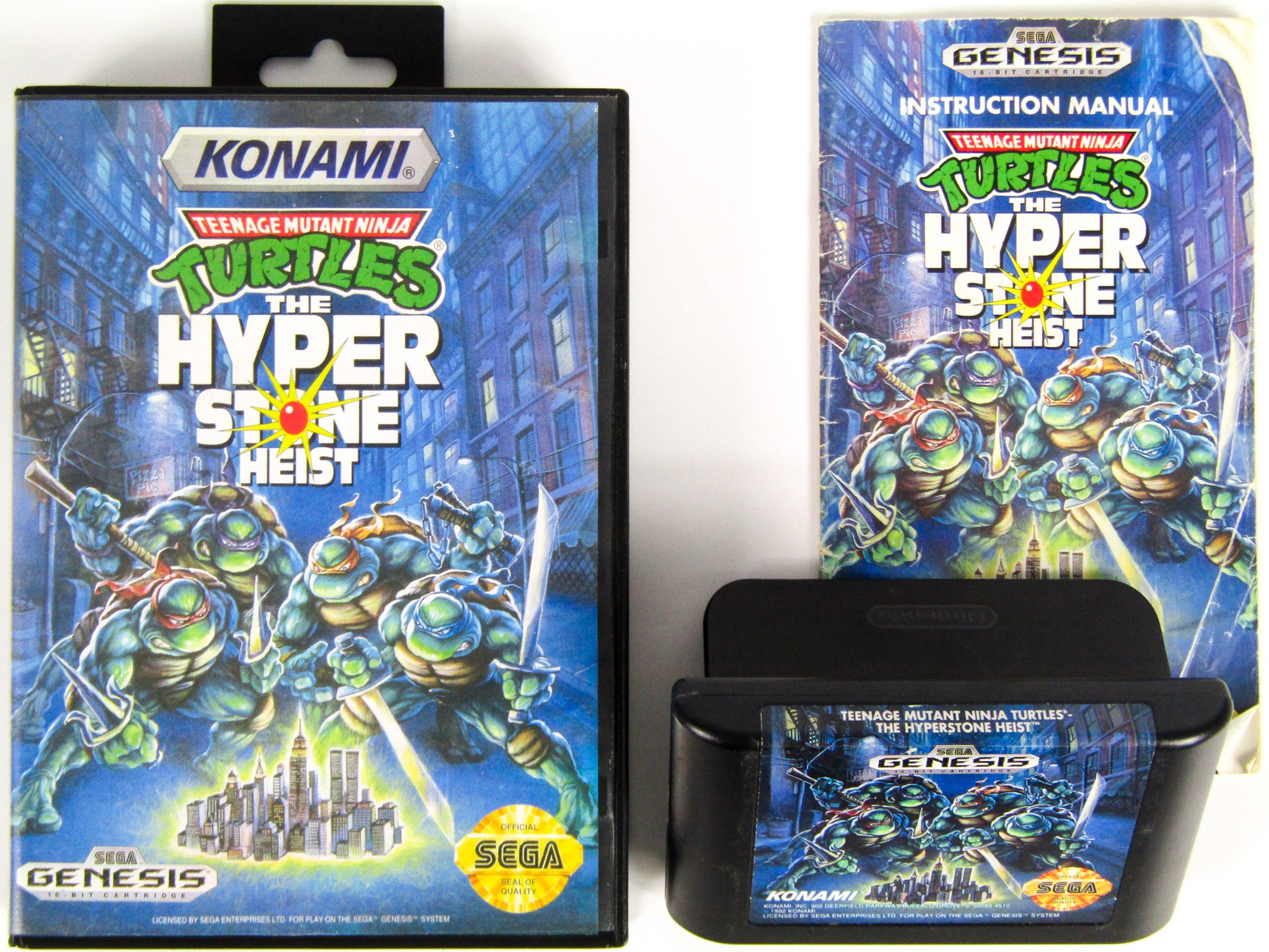 Teenage Mutant Ninja Turtles Hyperstone Heist (Sega Genesis) – RetroMTL