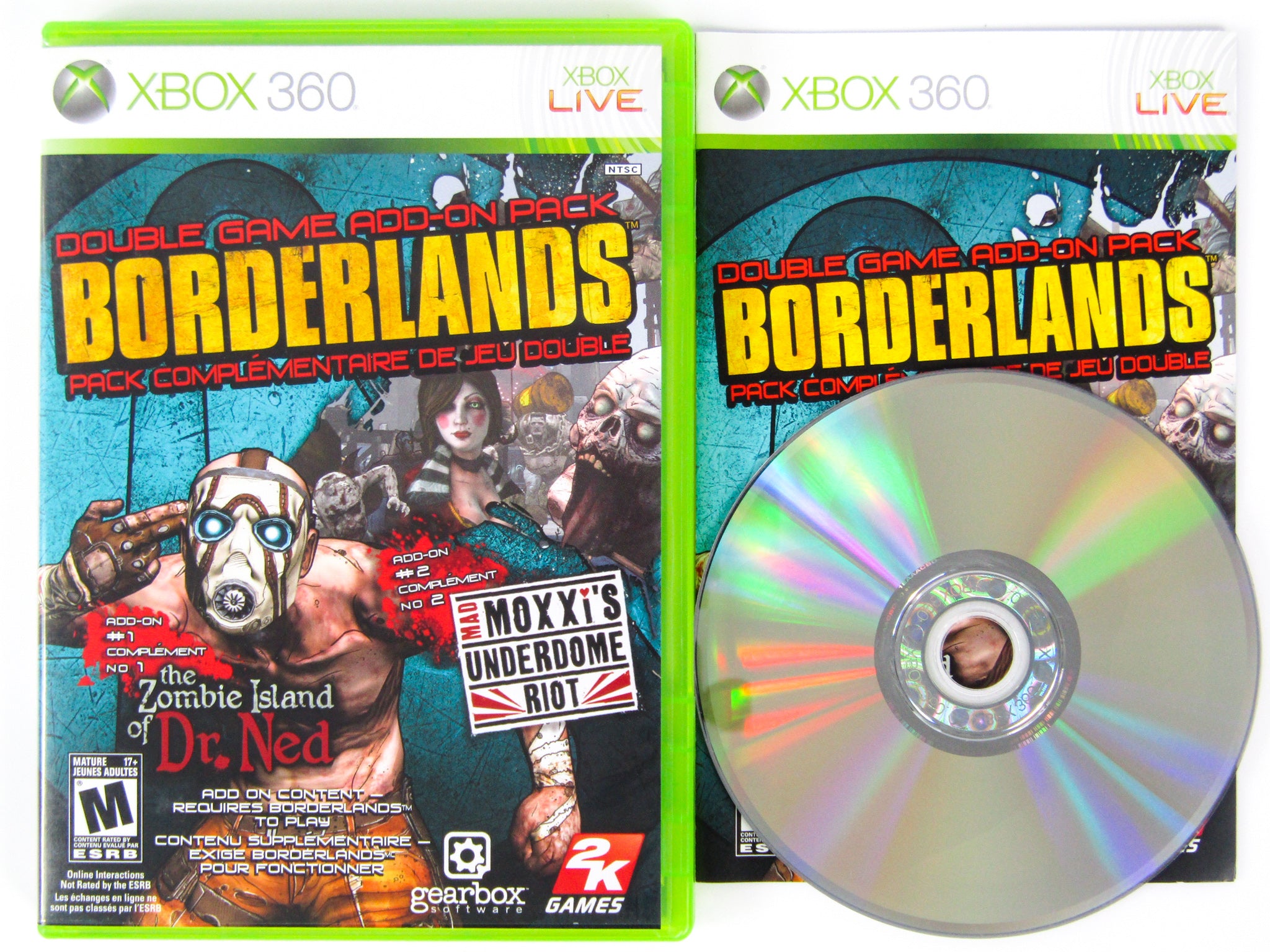 Borderlands: Double Game Add-On Pack (Xbox 360) – RetroMTL