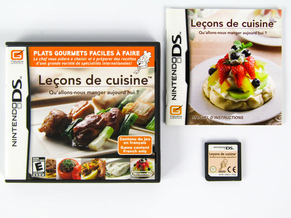 Personal Trainer Cooking [French Version] (Nintendo DS)
