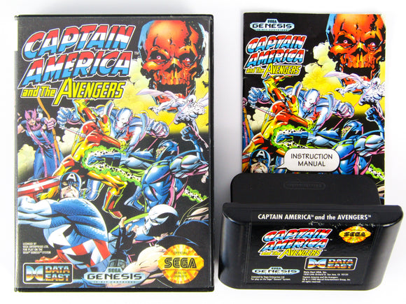 Captain America And The Avengers (Sega Genesis) – RetroMTL
