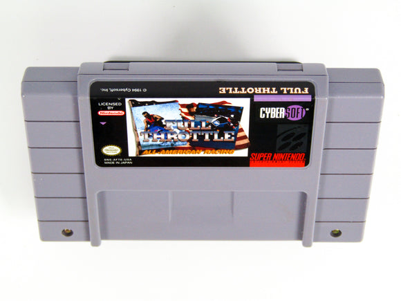 Full Throttle (Super Nintendo / SNES)