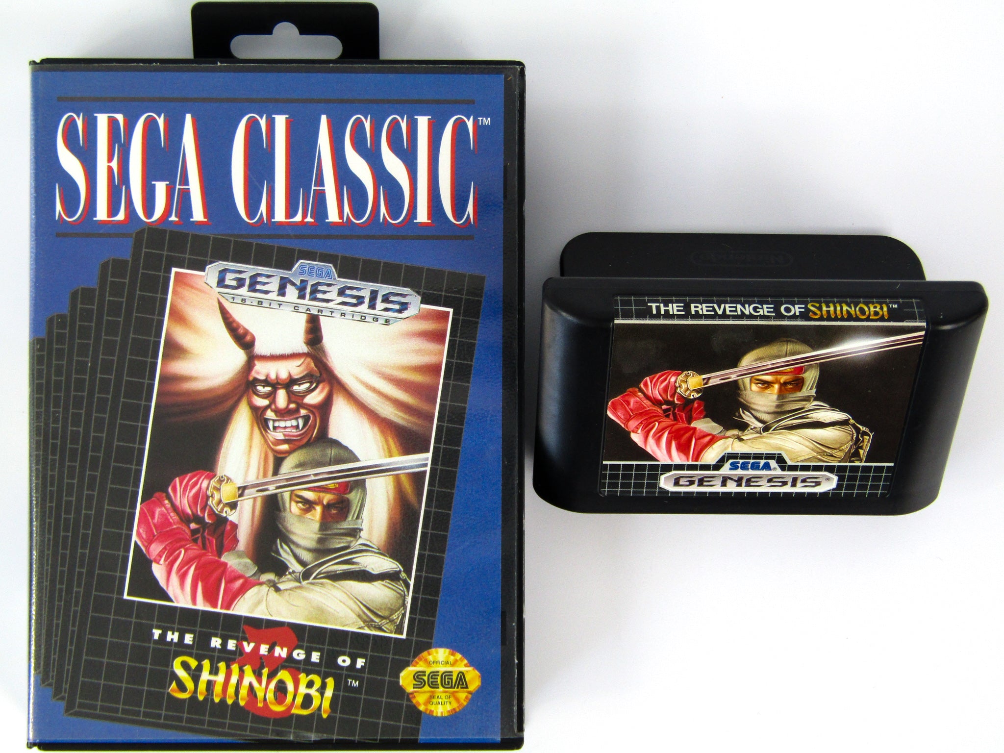 The Revenge Of Shinobi Sega Classic Sega Genesis RetroMTL the-revenge-of-shinobi-sega-classic-sega-genesis-retromtl
