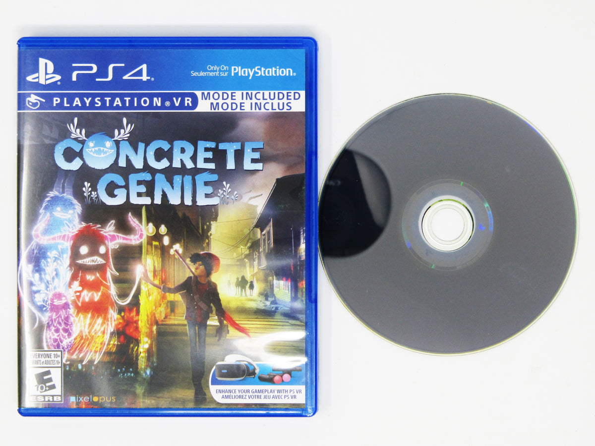 Jeu Concrete Genie Pour PlayStation 4, Version Française - Neuf Et Scellé