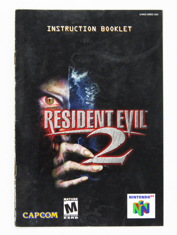 Resident Evil 2 [Manual] (Nintendo 64 / N64)