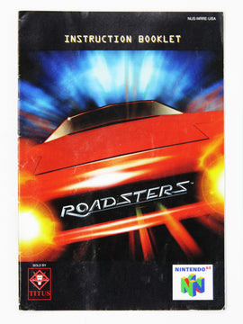Roadsters [Manual] (Nintendo 64 / N64)