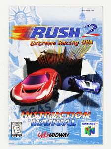 Rush 2 [Manual] (Nintendo 64 / N64)