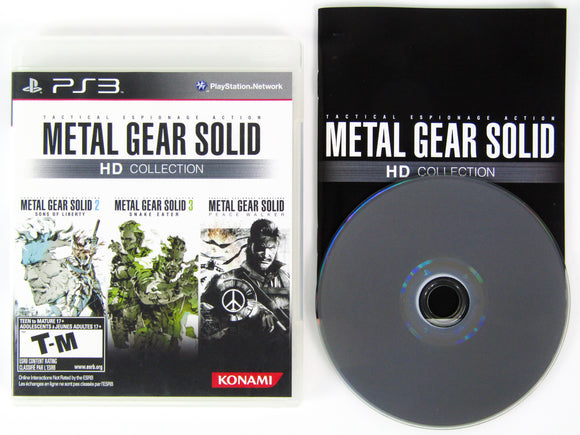 Metal Gear Solid Hd Collection Playstation 3 Ps3 Retromtl
