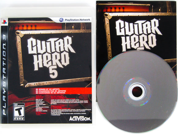 Guitar Hero 5 [Game Only] (Playstation 3 / PS3)