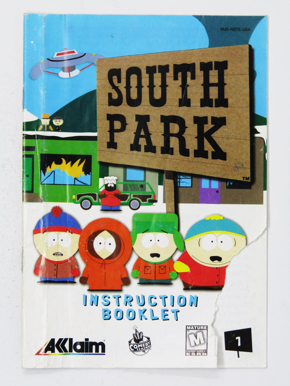 South Park [Manual] (Nintendo 64 / N64)