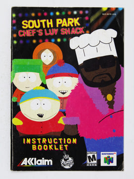 South Park Chef's Luv Shack [Manual] (Nintendo 64 / N64)