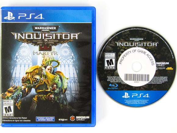 Warhammer 40,000: Inquisitor Martyr (Playstation 4 / PS4)