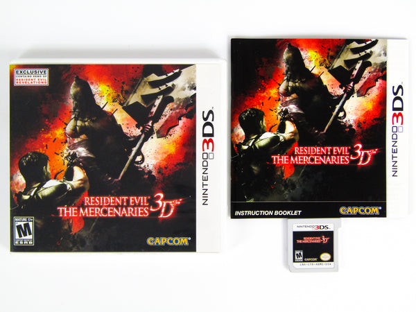 Resident Evil: The Mercenaries 3D (Nintendo 3DS) – Retro MTL