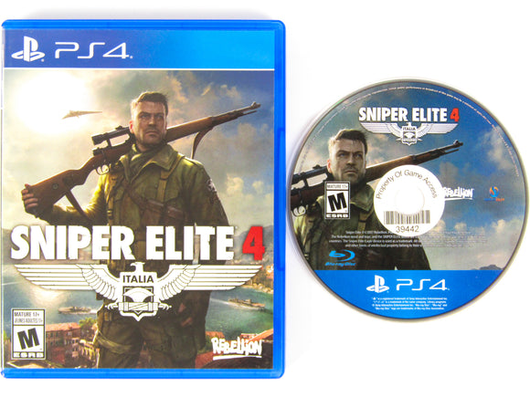 Sniper Elite 4 (Playstation 4 / PS4)