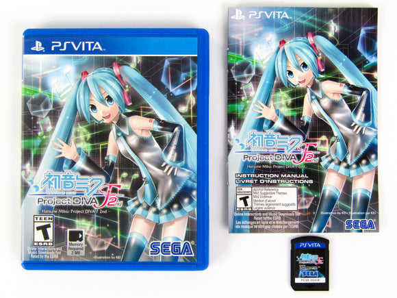 Hatsune Miku: Project DIVA F 2nd (Playstation Vita / PSVITA)