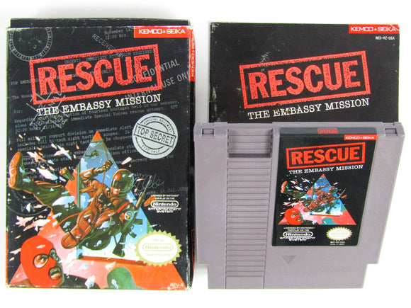 Rescue the Embassy Mission (Nintendo / NES)