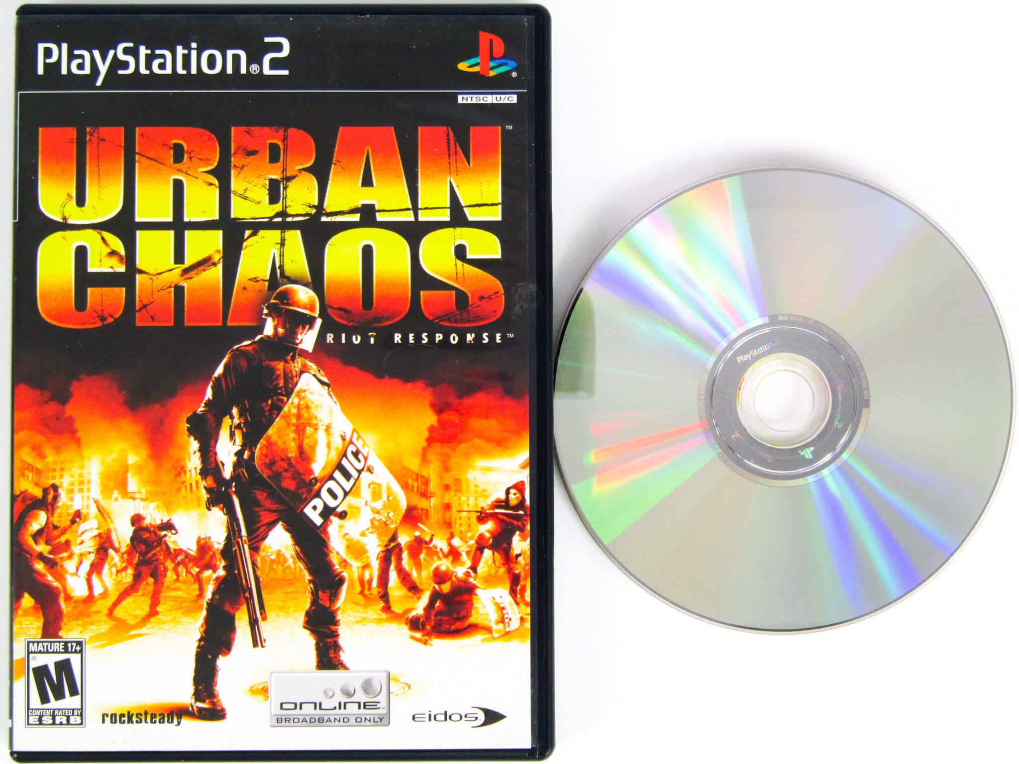 Urban Chaos Riot Response (PlayStation 2 / PS2) – Retro MTL