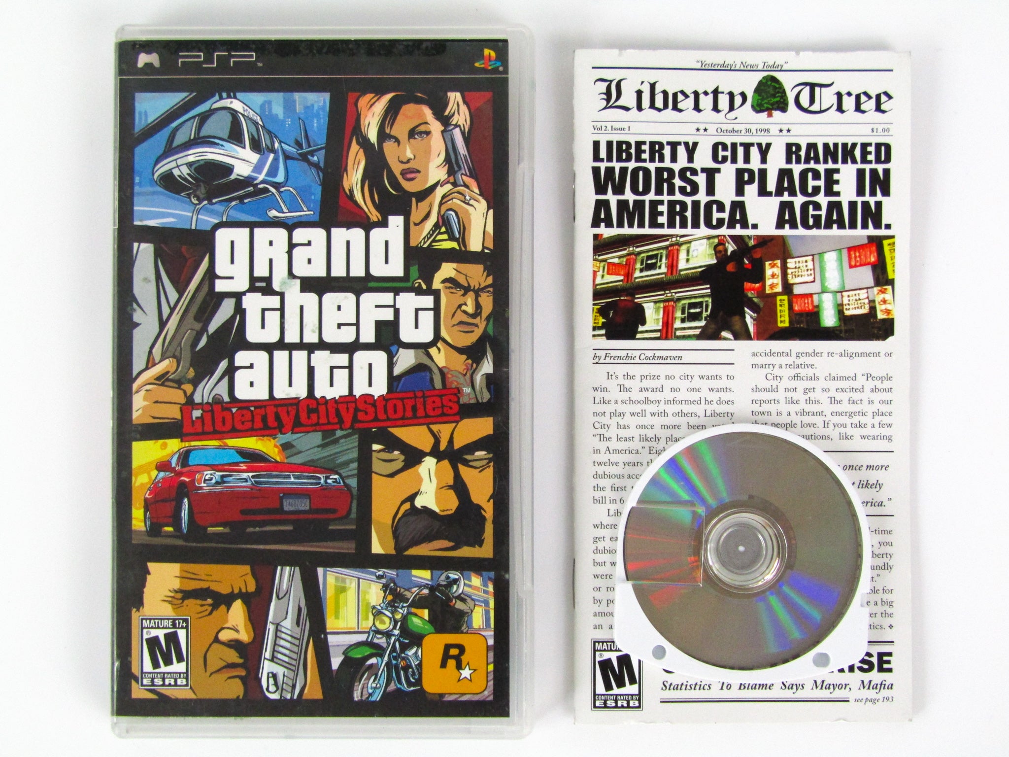 Grand Theft Auto: Liberty City Stories PSP (Seminovo) - Play n' Play
