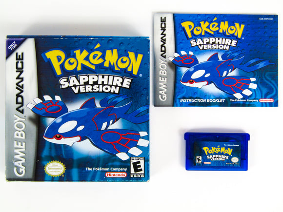 Pokemon Sapphire (Game boy Advance / GBA)