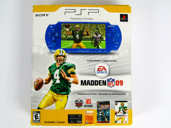 Blue PSP System [PSP-2001] [Madden 2009 Limited Edition] (Playstation Portable / PSP)