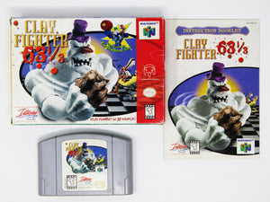 Clay Fighter 63 1/3 (Nintendo 64 / N64)