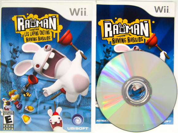 Rayman Raving Rabbids (Nintendo Wii) – RetroMTL