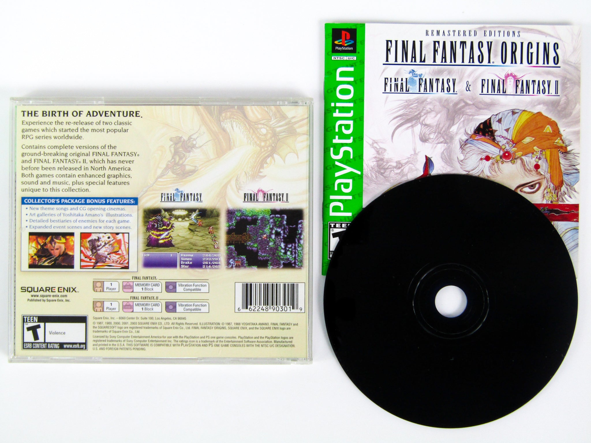 Final discount Fantasy Origins For Playstation 1