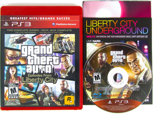 Grand Theft Auto: Episodes From Liberty City [Greatest Hits] (Playstation 3 / PS3) - RetroMTL