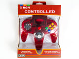 Ruby Red N64 Controller [Cirka] (Nintendo 64 / N64)