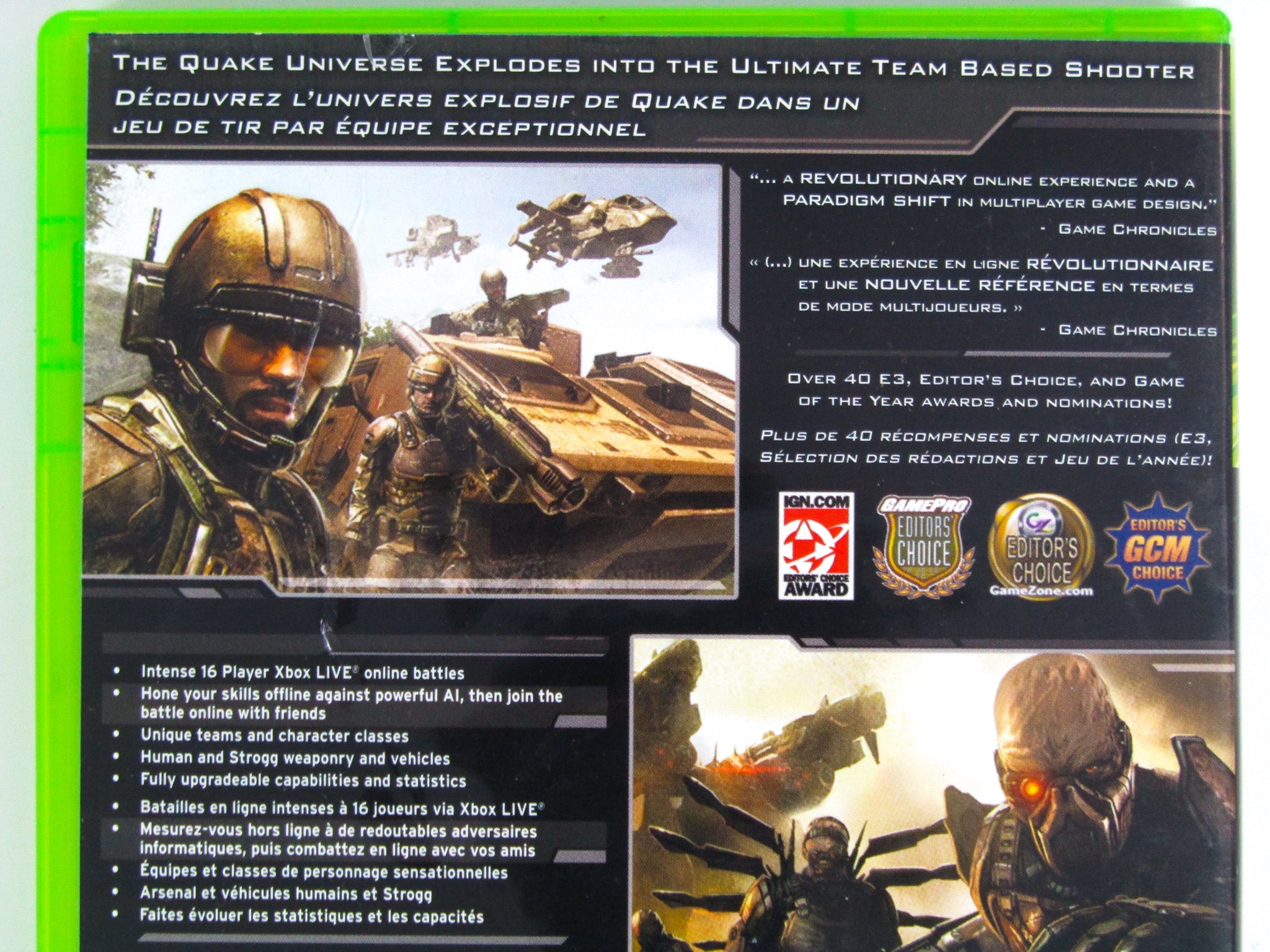 Jogo Enemy Territory Quake Wars - Xbox 360 Seminovo - SL Shop - A melhor  loja de smartphones, games, acessórios e assistência técnica