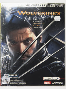 X2 Wolverine's Revenge Official Strategy Guide [BradyGames] (Game Guide)