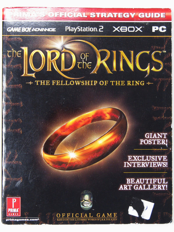 The Lord Of The Rings: The Fellowship Of The Ring Official Strategy Guide [PrimaGames] (Game Guide)