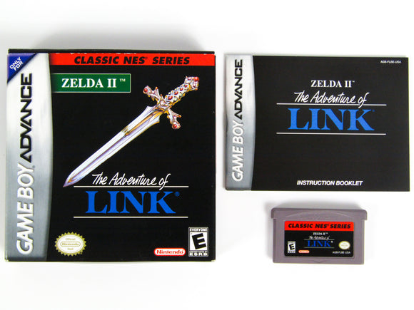 Zelda II 2 The Adventure of Link [Classic NES Series] (Game Boy Advance / GBA)