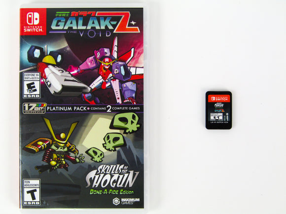 GALAK-Z The Void & Skulls Of The Shogun Bone-A-Fide Edition Platinum Pack (Nintendo Switch)