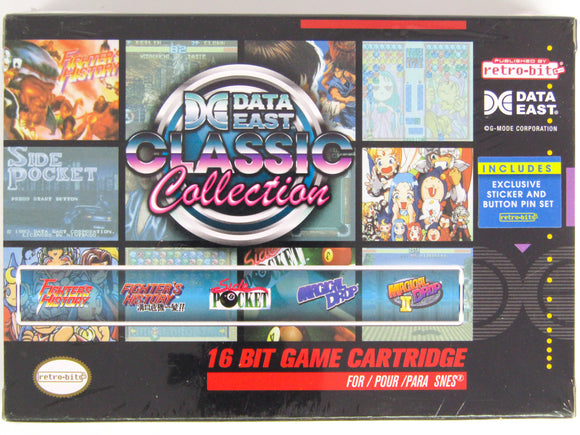 Data East Classic Collection [Homebrew] [Retro-Bit] (Super Nintendo / SNES)