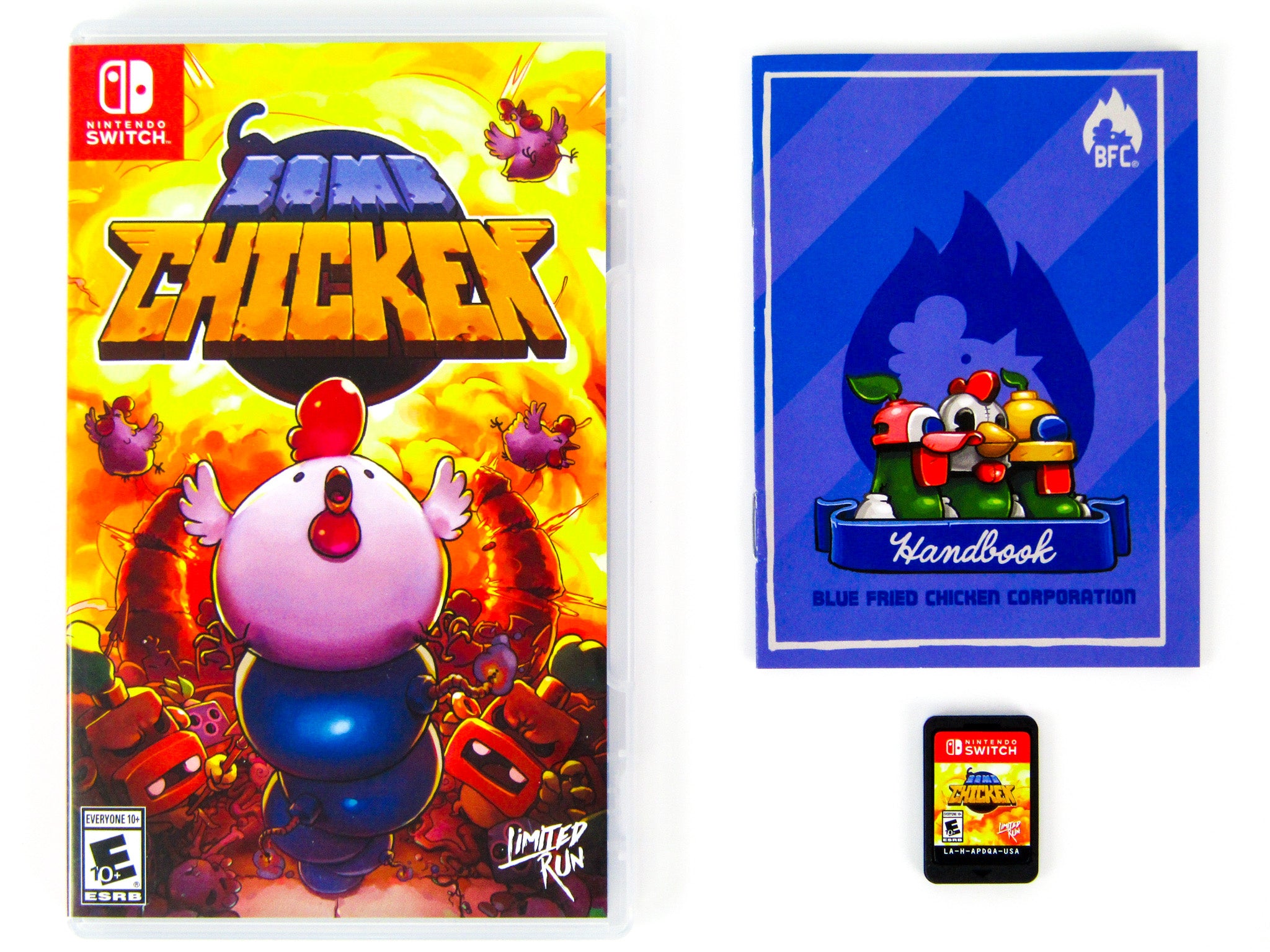 Bomb Chicken for top Nintendo Switch - Limited Run Games