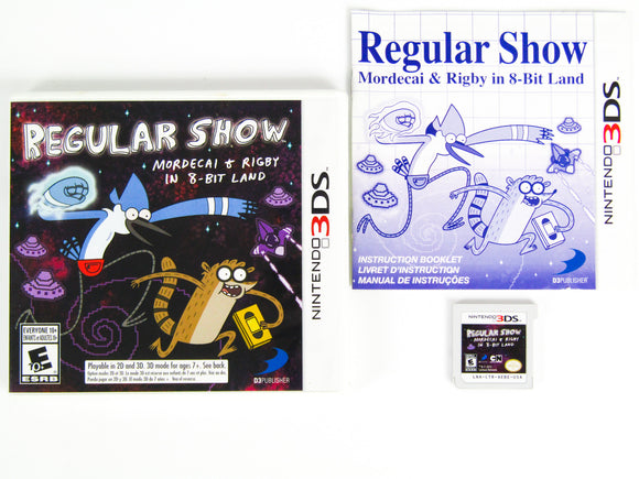 Regular Show: Mordecai & Rigby in 8-Bit Land Crimes (Nintendo 3DS)