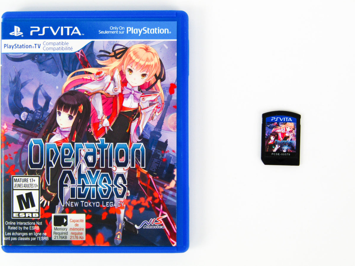 Operation Abyss: New Tokyo Legacy (PlayStation Vita / PS Vita) – Retro MTL