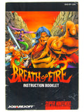 Breath Of Fire [Squaresoft] (Super Nintendo / SNES)