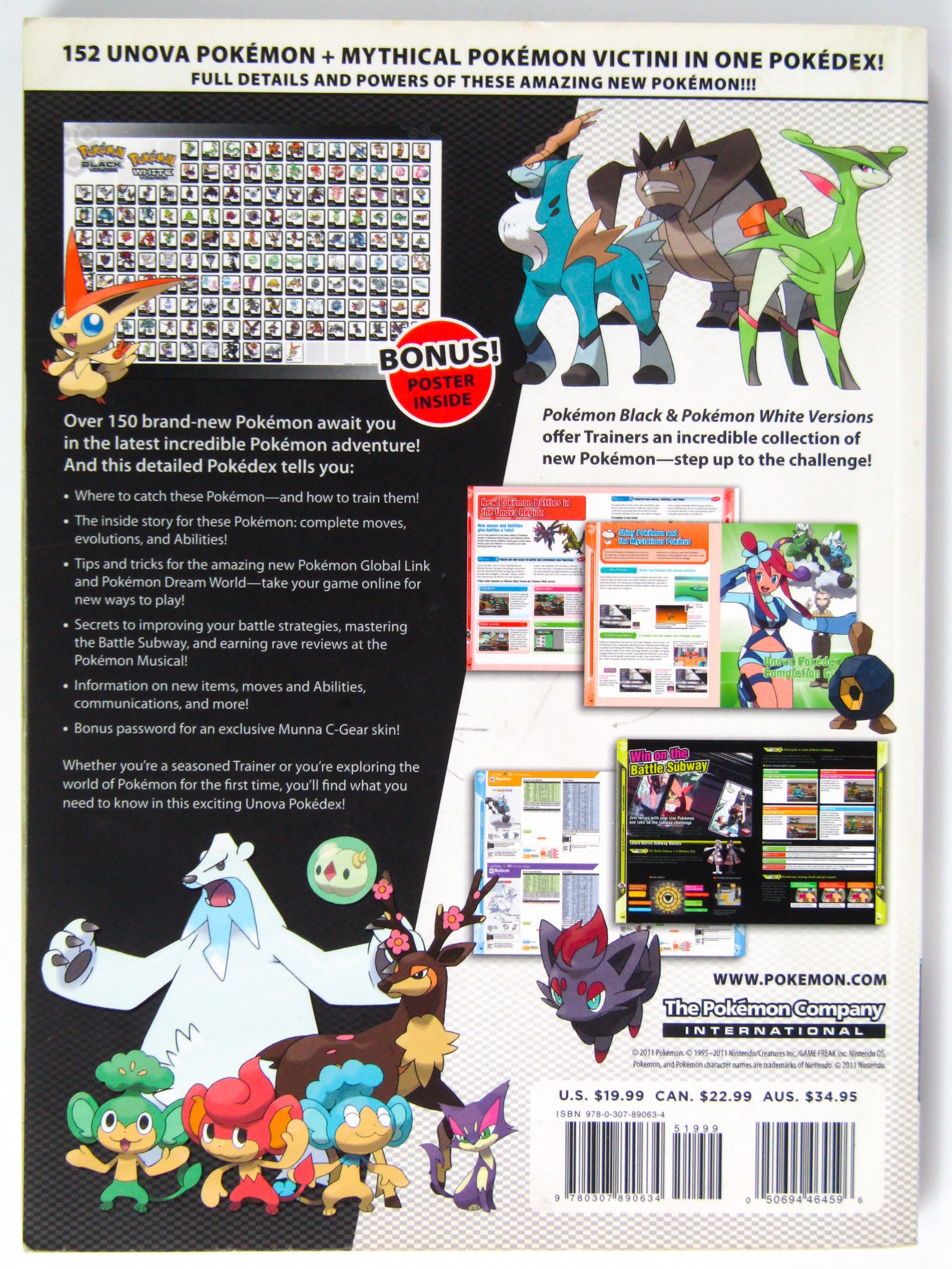 The Official Unova Pokedex and Guide: Volume 2 Pokemon Black White