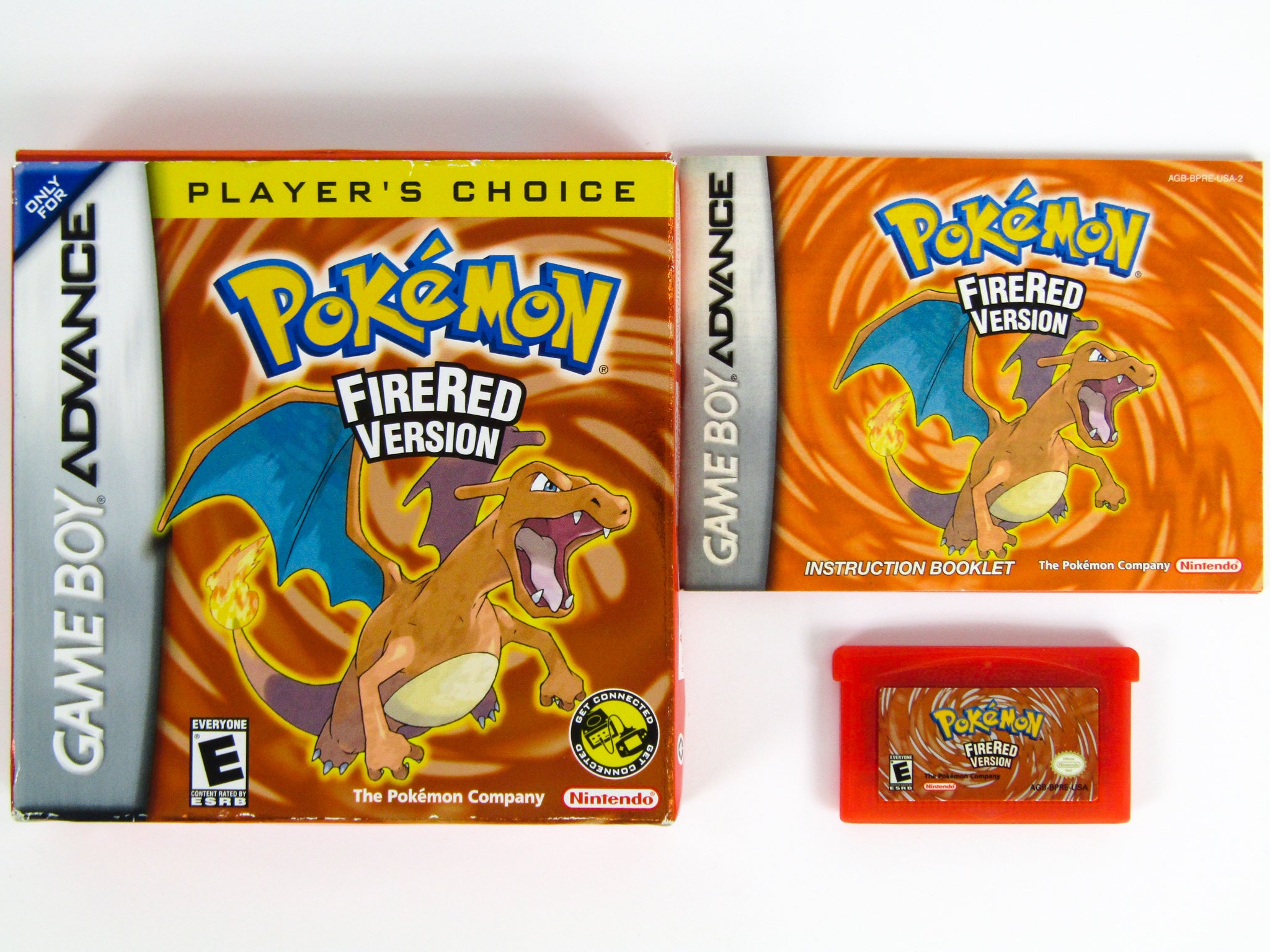 Pokemon FireRed for Nintendo Gameboy popular Advance