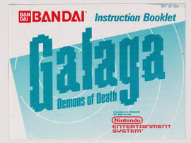 Galaga: Demons Of Death [Manual] (Nintendo / NES)