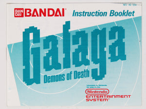 Galaga: Demons Of Death [Manual] (Nintendo / NES)