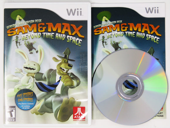 Sam & Max Season Two: Beyond Time and Space (Nintendo Wii) - RetroMTL
