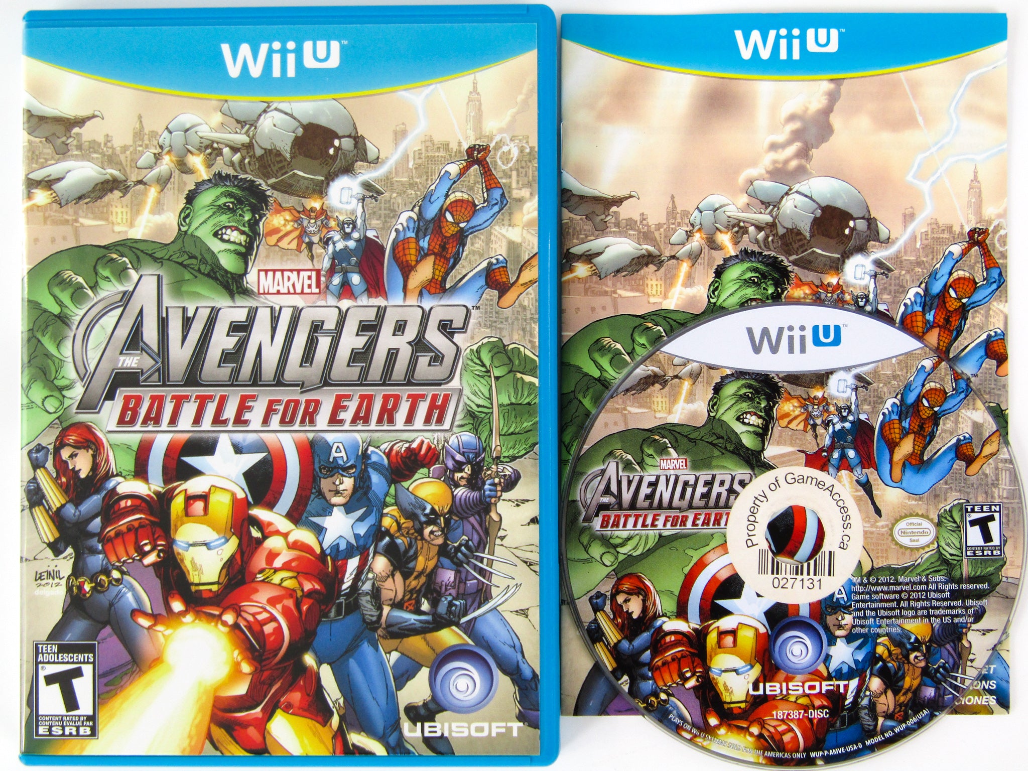 Marvel Avengers : Battle for Earth sur Nintendo Wii U - FR TBE Marvel Avengers : Battle for Earth sur Nintendo Wii U - FR TBE