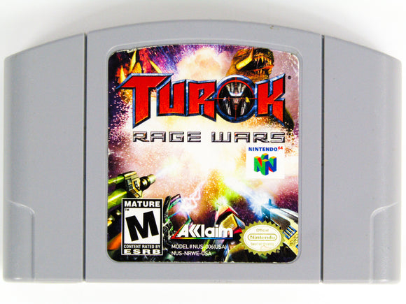 Turok Rage Wars [Gray Cart] (Nintendo 64 / N64)