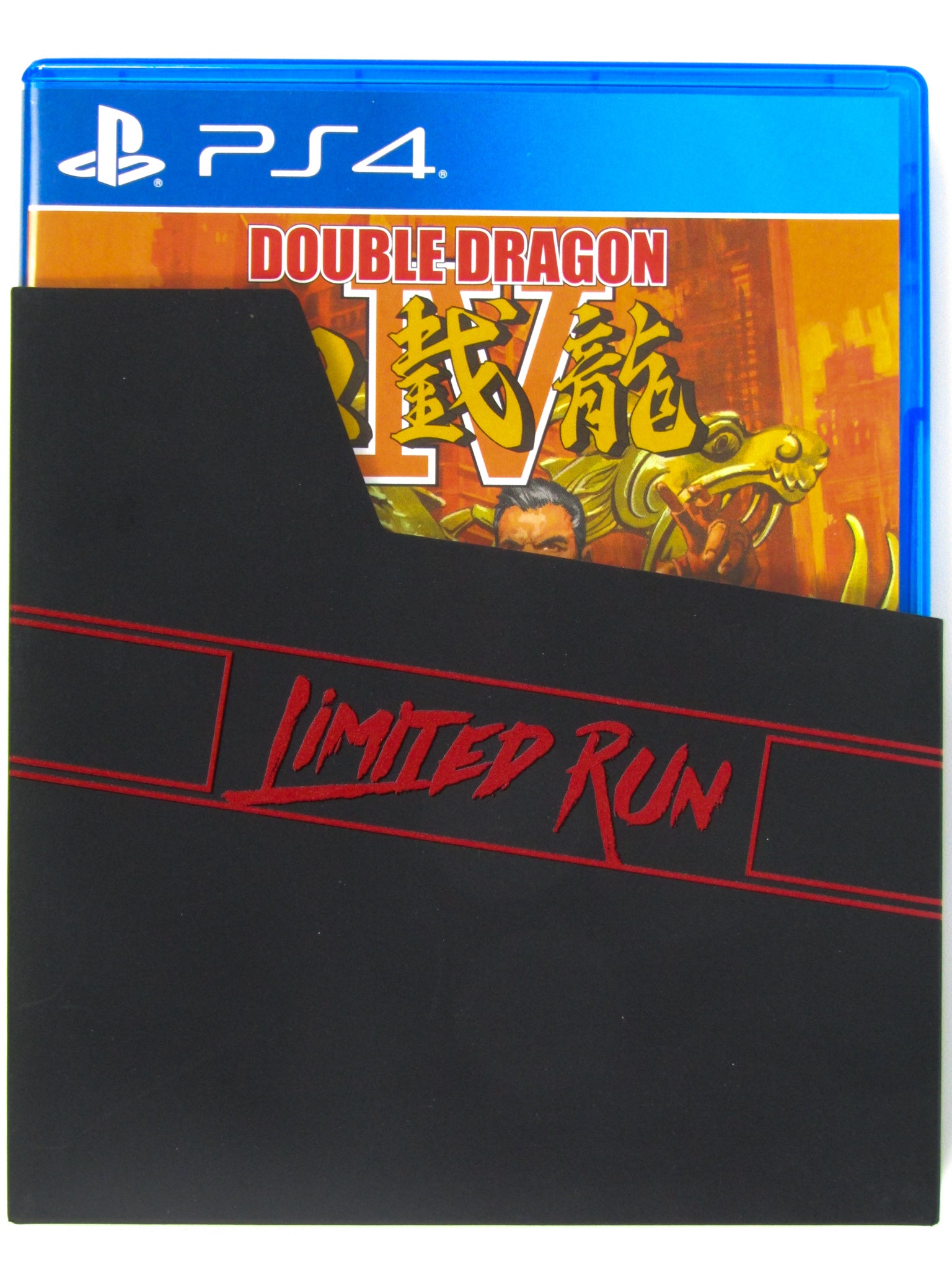New Double Dragon IV 4 Classic Edition Limited Run Games (LRG) PS4 with  Card