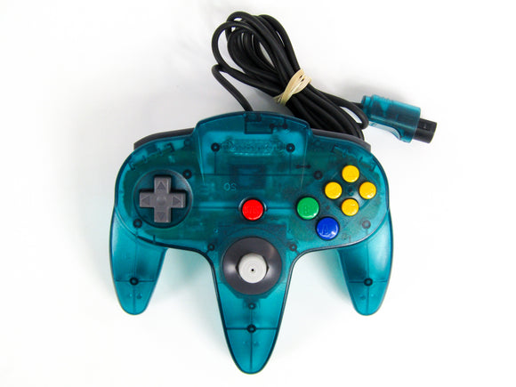 Ice Blue Controller [Gamecube Style Joystick] (Nintendo 64 / N64)