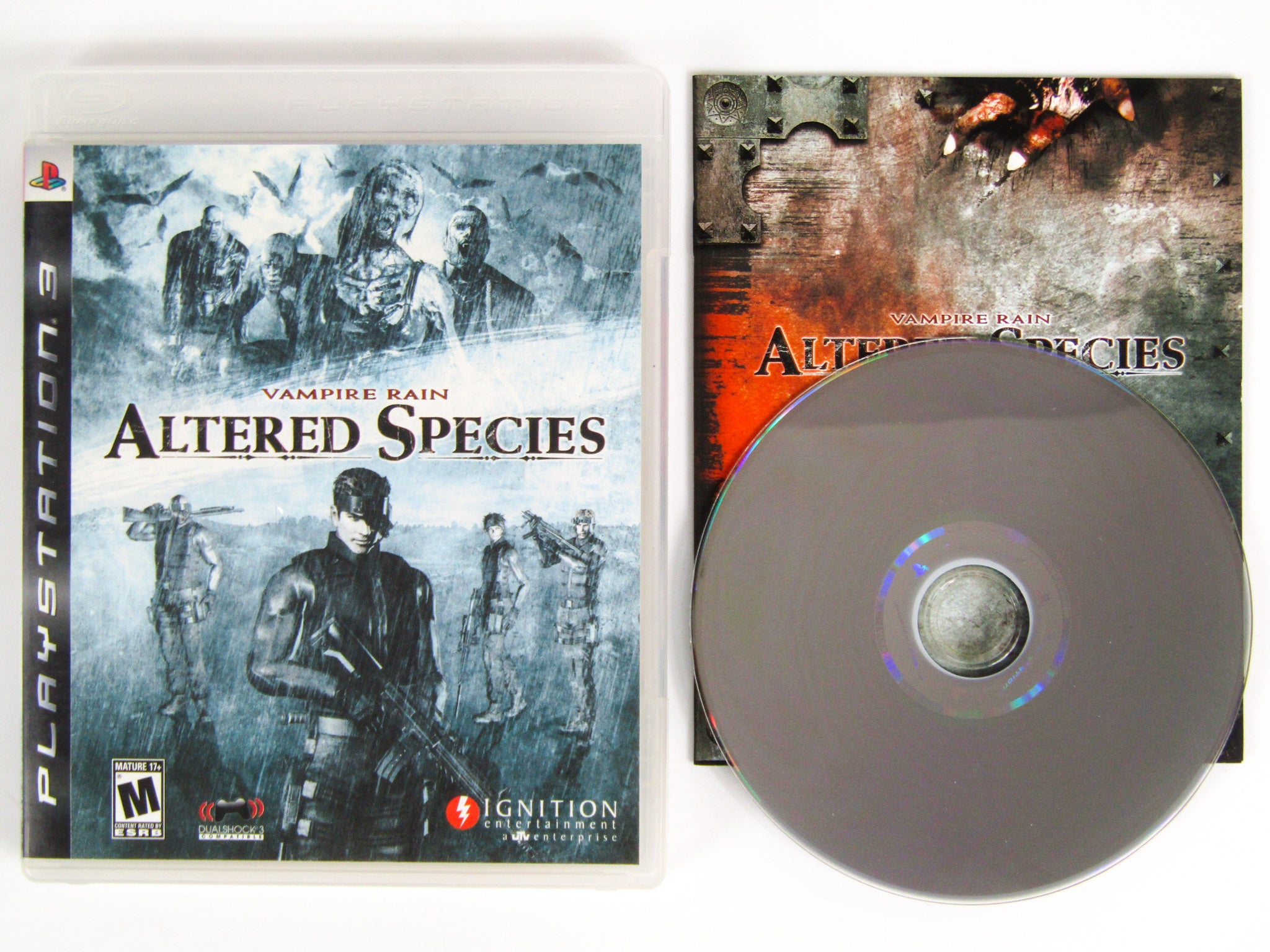 Vampire Rain Altered Species Jeu PS3 - Jeux vidéo Vampire Rain Altered Species Jeu PS3 - Jeux vidéo